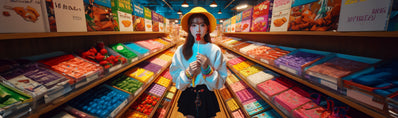 Koreanische Süßigkeiten